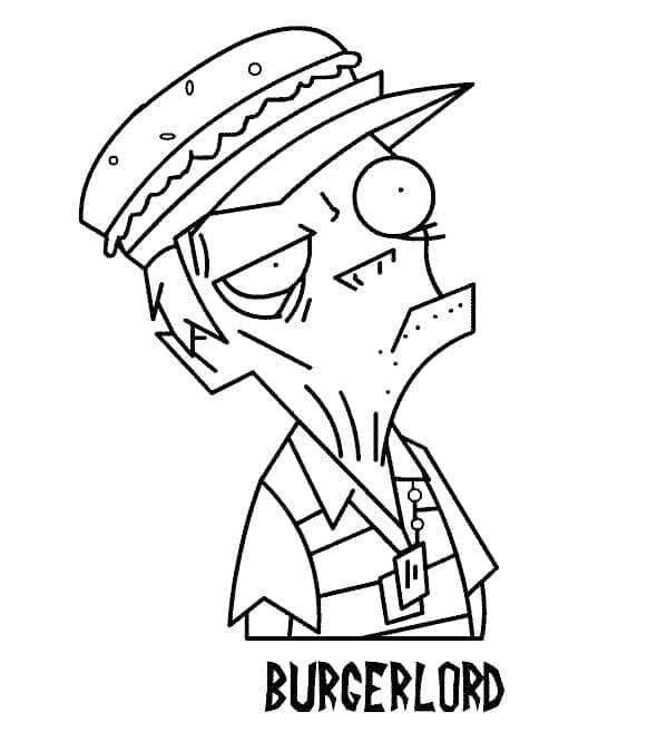 Desenho de Invasor Zim Desenhos Crianças