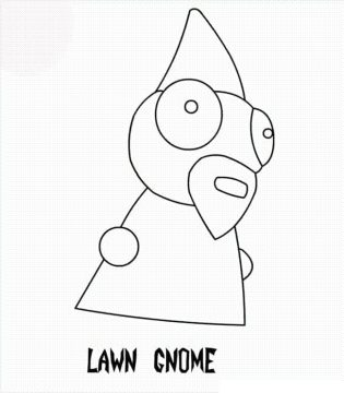 Desenho de Invasor Zim para Imprimir