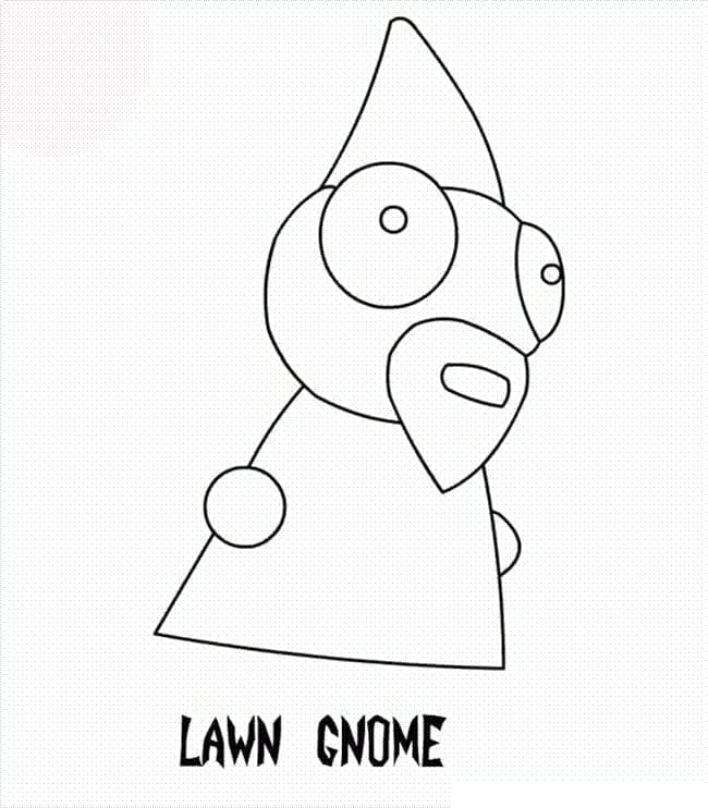 Desenho de Invasor Zim para Imprimir
