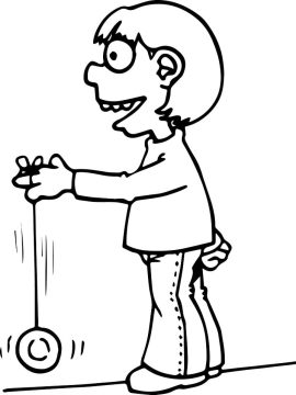 Desenho de Ioio crianças Divertido