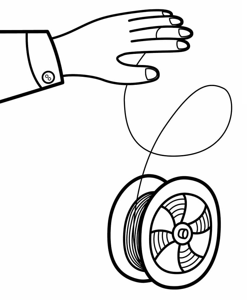 Desenhos de Ioiô para Colorir