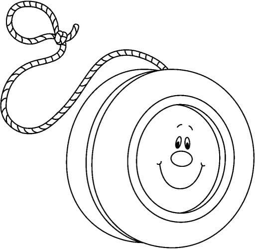 Desenho Pdf de Ioio Fofo para Colorir