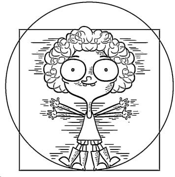 Desenho grátis de irmão do Jorel para Baixar e Colorir