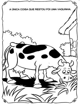 Desenho de joão e O pé de feijão para Colorir Pdf