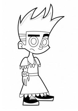 Desenho de Johnny Test Imagens grátis