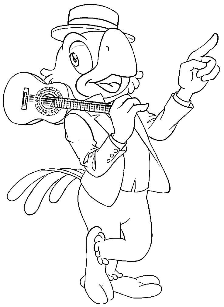 Desenho de José Carioca Baixar Imprimivel