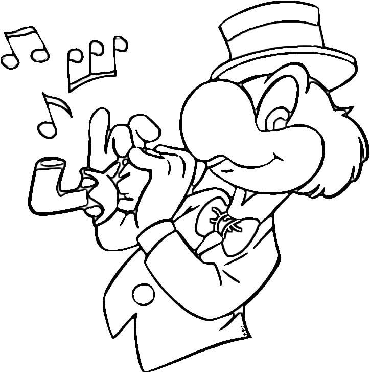 Desenho de José Carioca Download Pintar