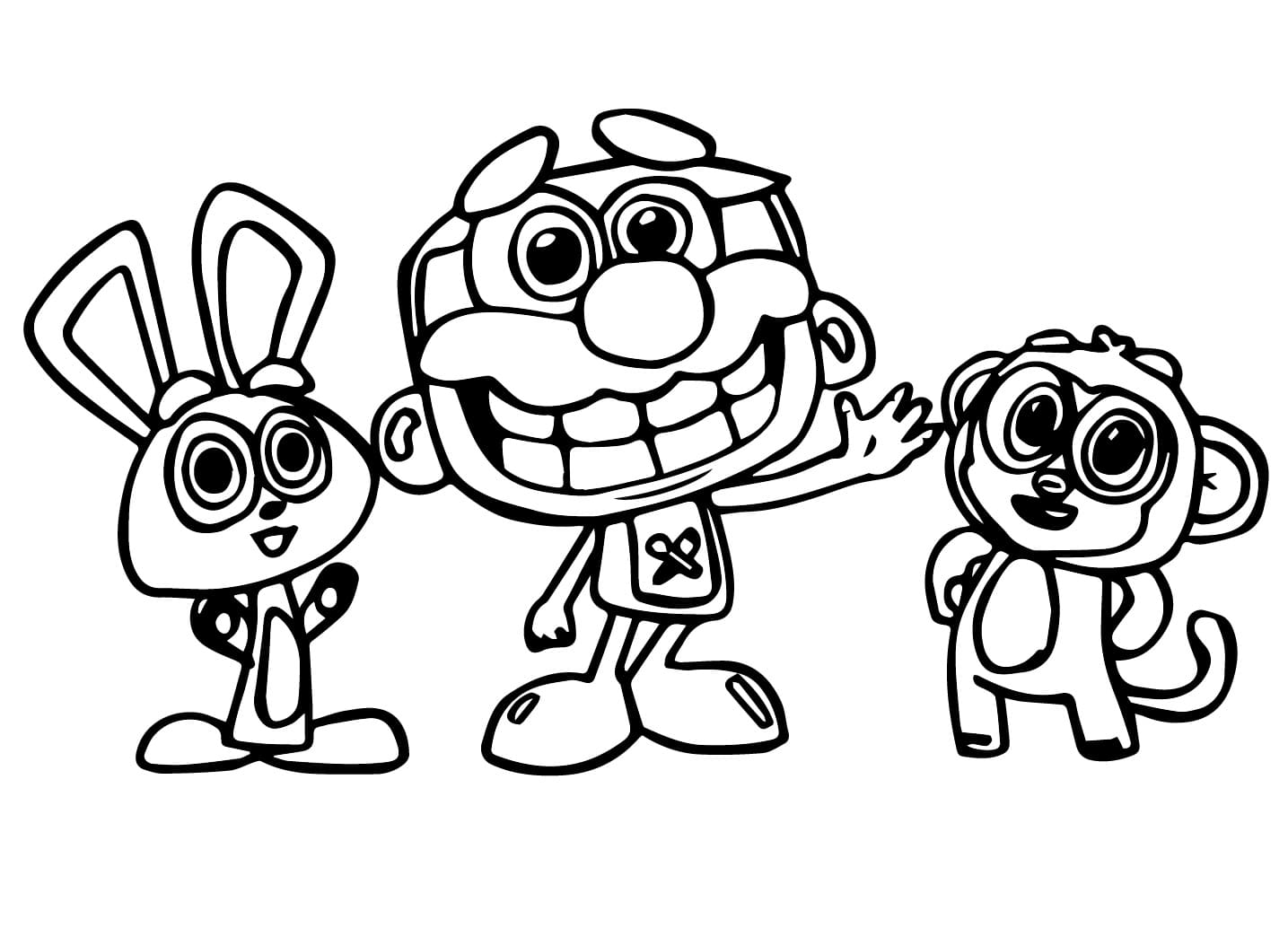 Desenhos de José Comilão para Colorir