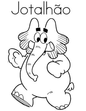 Desenho de Jotalhao para Colorir
