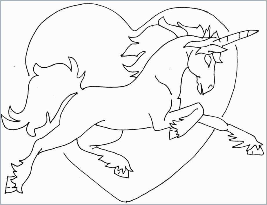Desenho Kawaii Imprimivel de Incrível Unicórnio para Colorir