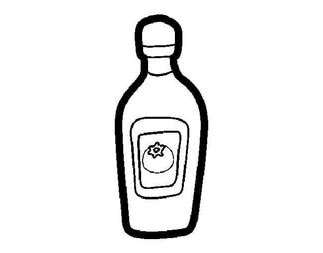 Desenho de Ketchup Baixar Imprimivel