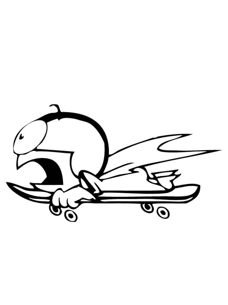 Desenho de Kick Buttowski Download Pintar