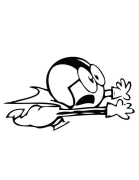 Desenho de Kick Buttowski para Imprimir