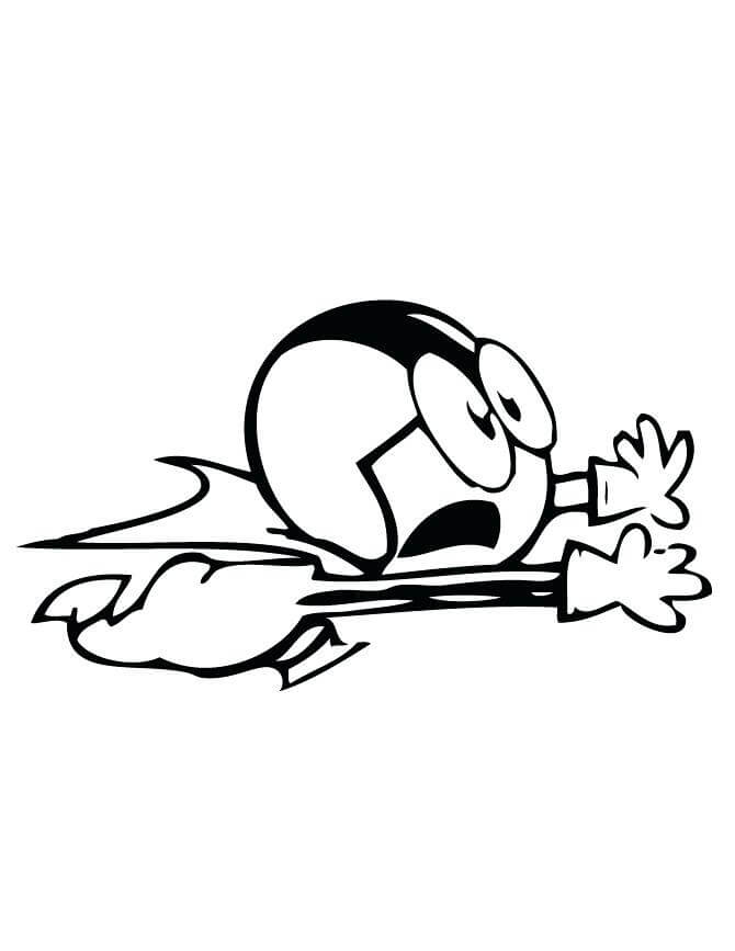 Desenho de Kick Buttowski para Imprimir