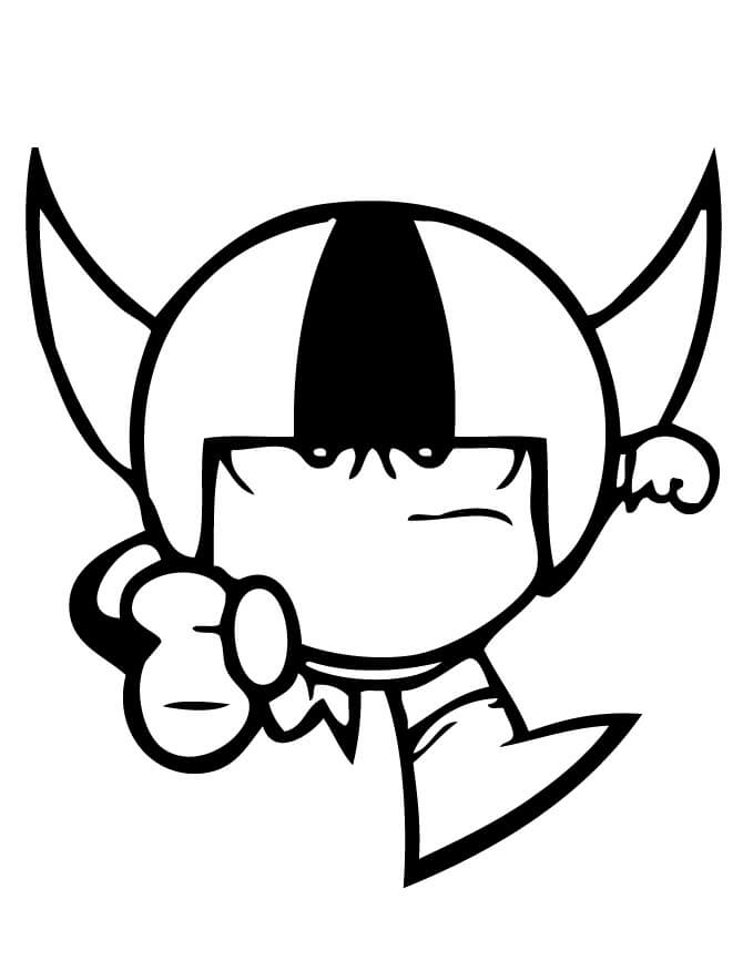 Desenhos de Kick Buttowski para Colorir