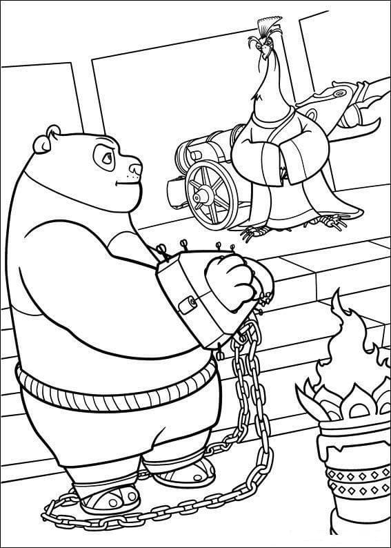 Desenho de Kung Fu Panda Imagens Grátis