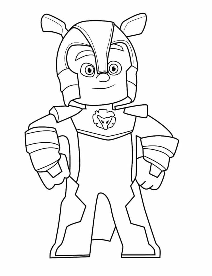 Desenho de Lagartixo Grátis para Colorir