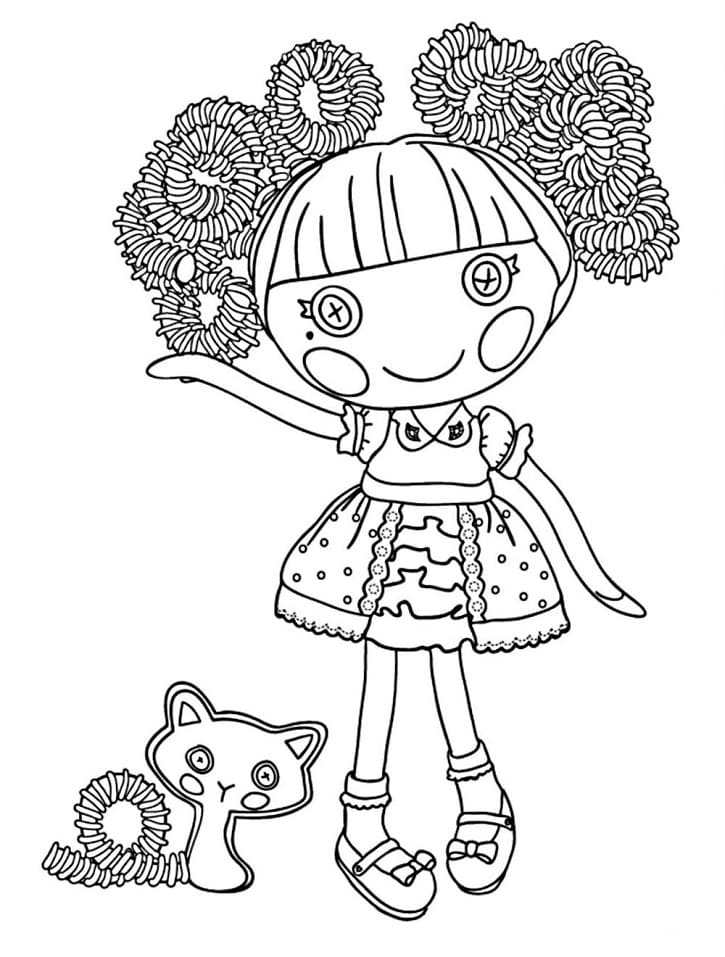 Desenho de Lalaloopsy Baixar Imprimivel