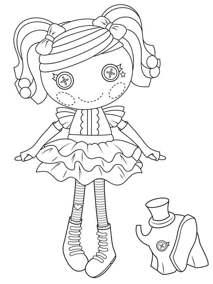 Desenho de Lalaloopsy Desenhos Crianças