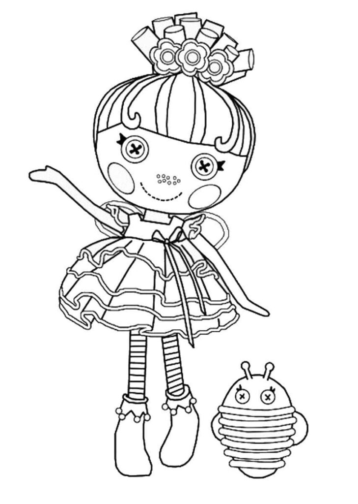 Desenho de Lalaloopsy para Imprimir