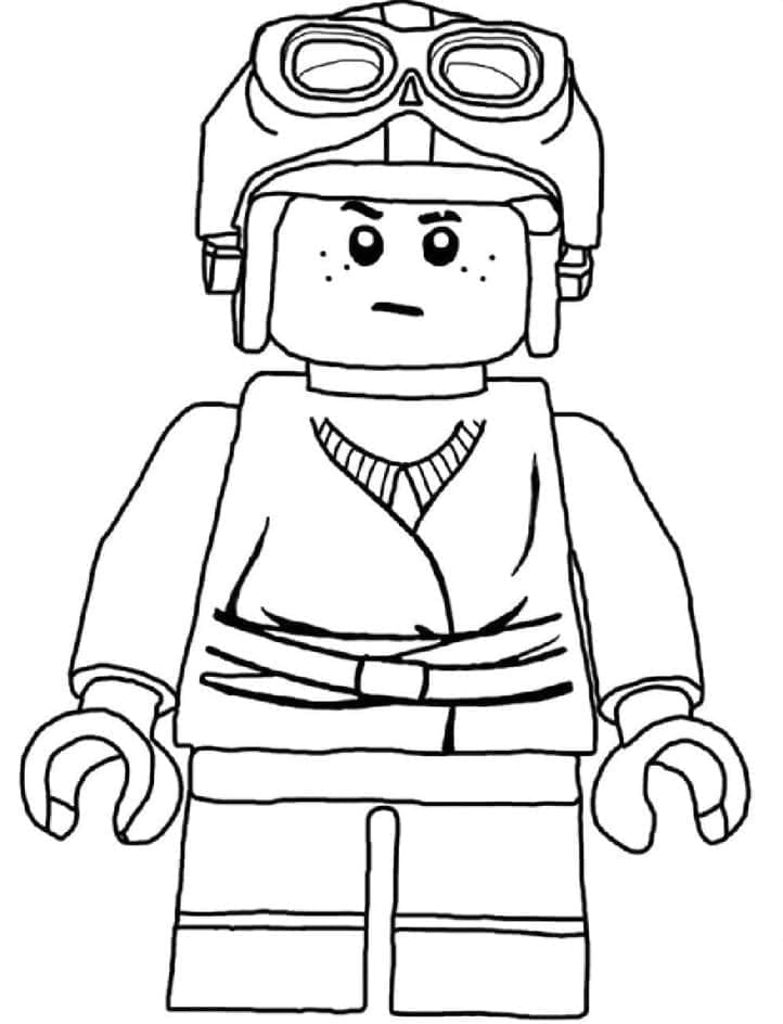 Desenho de Lego Star Wars Grátis para Crianças para Colorir