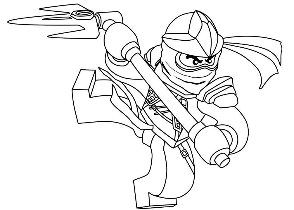 Desenho de Lego para Colorir Download