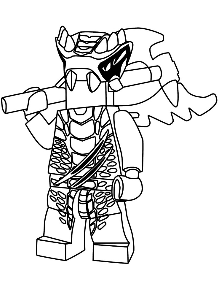 Desenho de Lego Pdf para Imprimir e Colorir