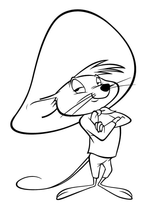Desenho de Ligeirinho de Looney Tunes para Colorir