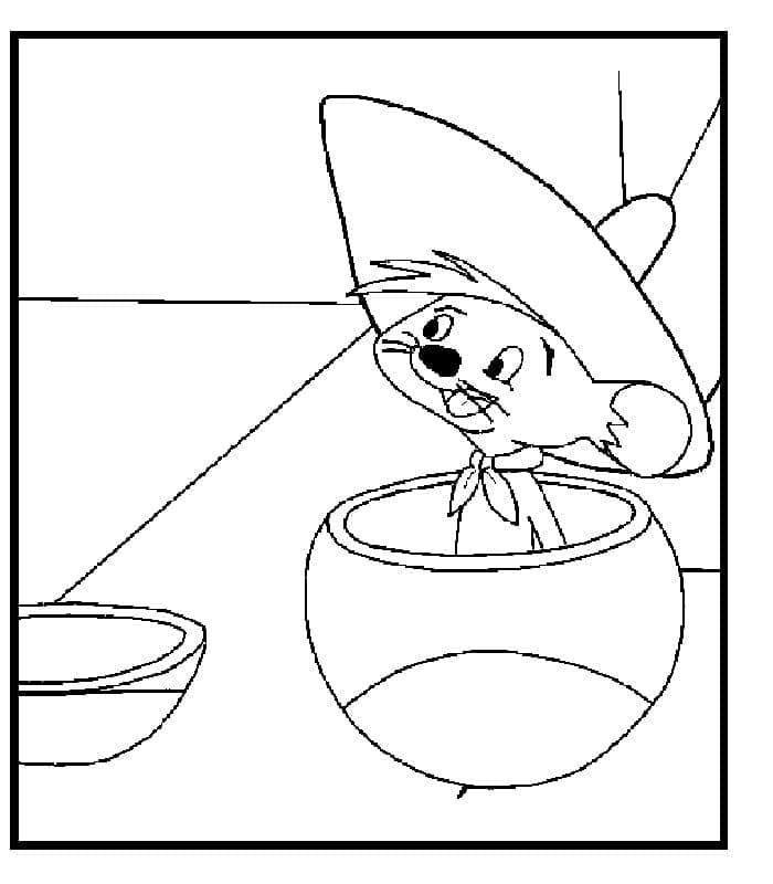 Desenho de Ligeirinho Grátis para Colorir