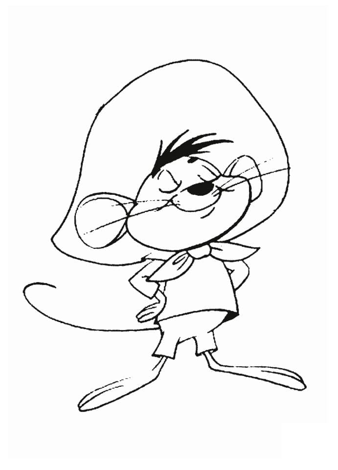 Desenho de Ligeirinho Looney Tunes para Colorir