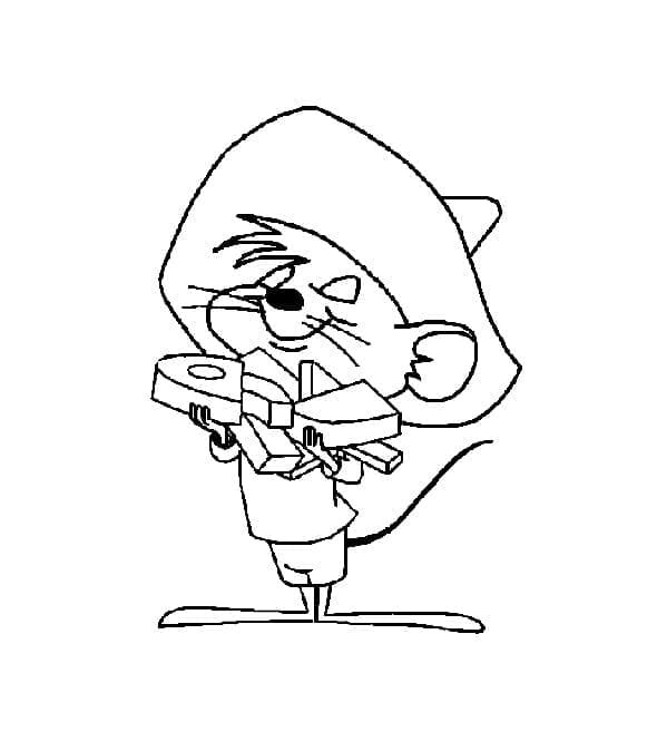 Desenho de Ligeirinho para Crianças para Colorir