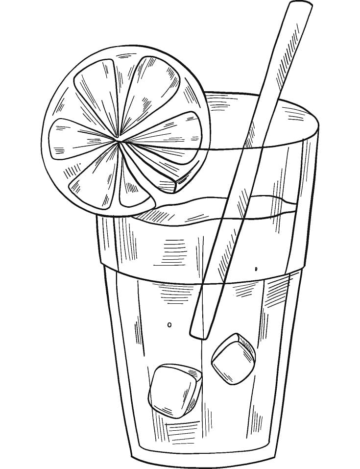 Desenho de Limonada para Colorir Baixar