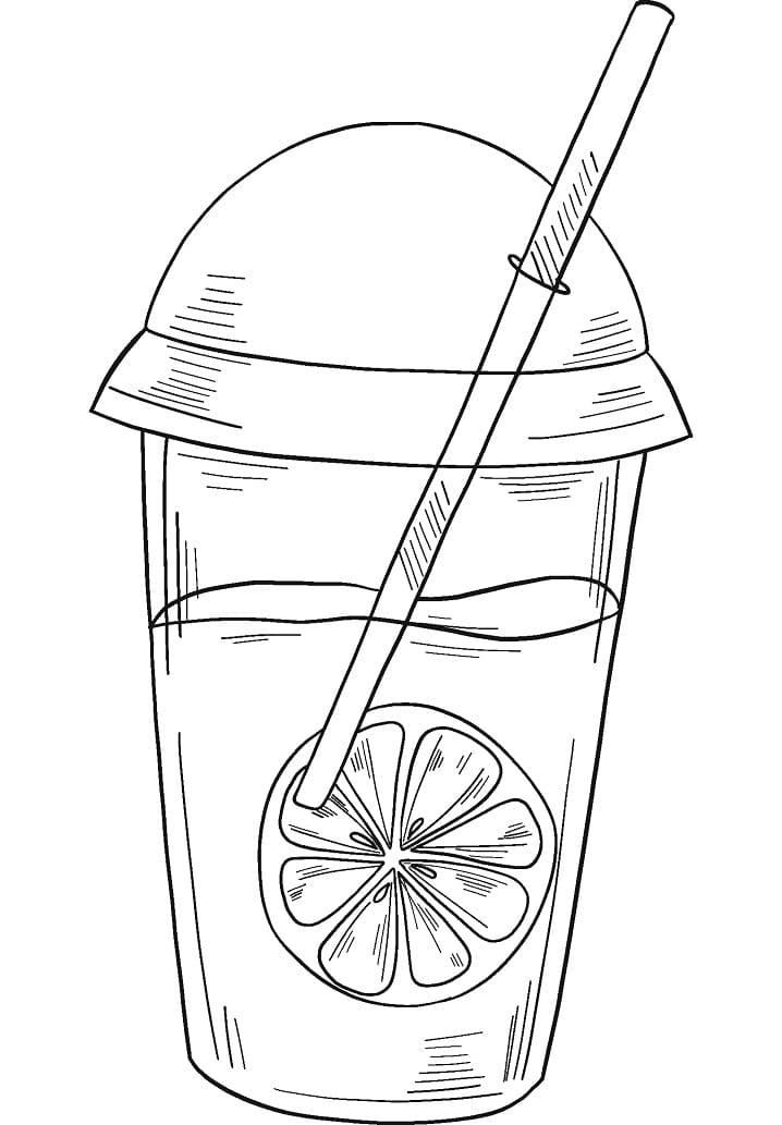 Desenho de Limonada para Colorir Download
