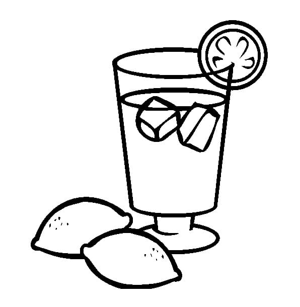 Desenho de Limonada para Colorir Imprimivel Pdf
