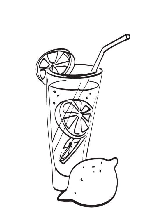 Desenho de Limonada para Colorir Online Download