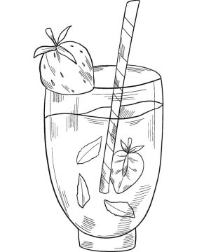 Desenho de Limonada para Colorir Pdf