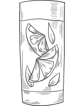 Desenho de Limonada para Imprimir grátis