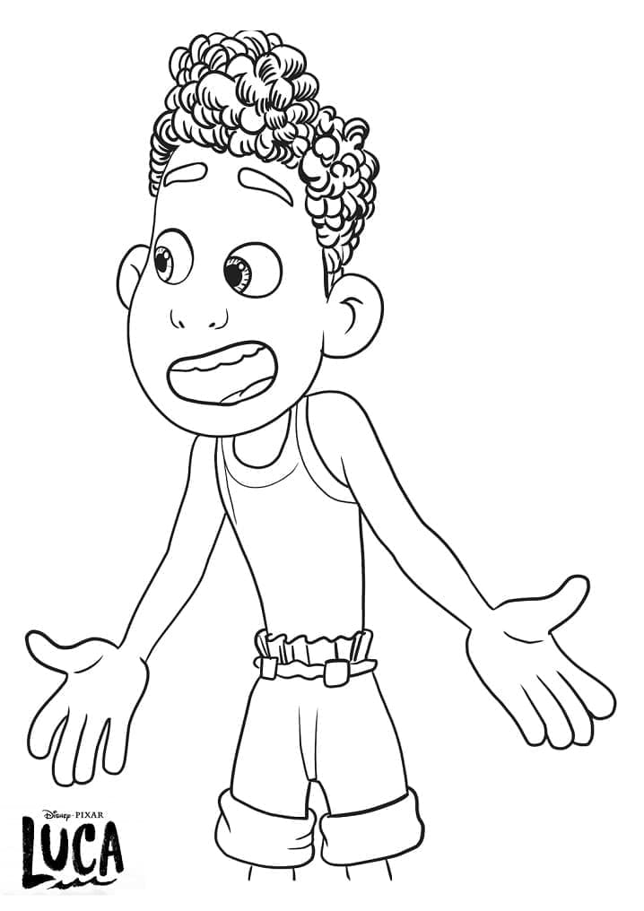 Desenho Alberto Scorfano para Colorir