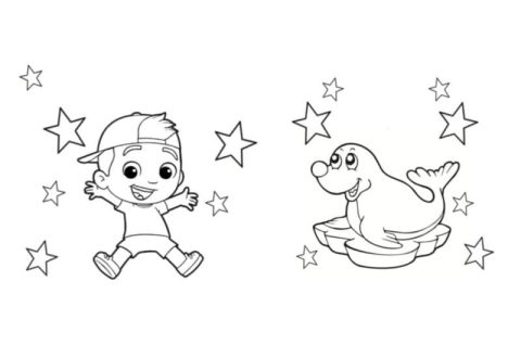Desenho de Luccas Neto grátis para crianças para Colorir
