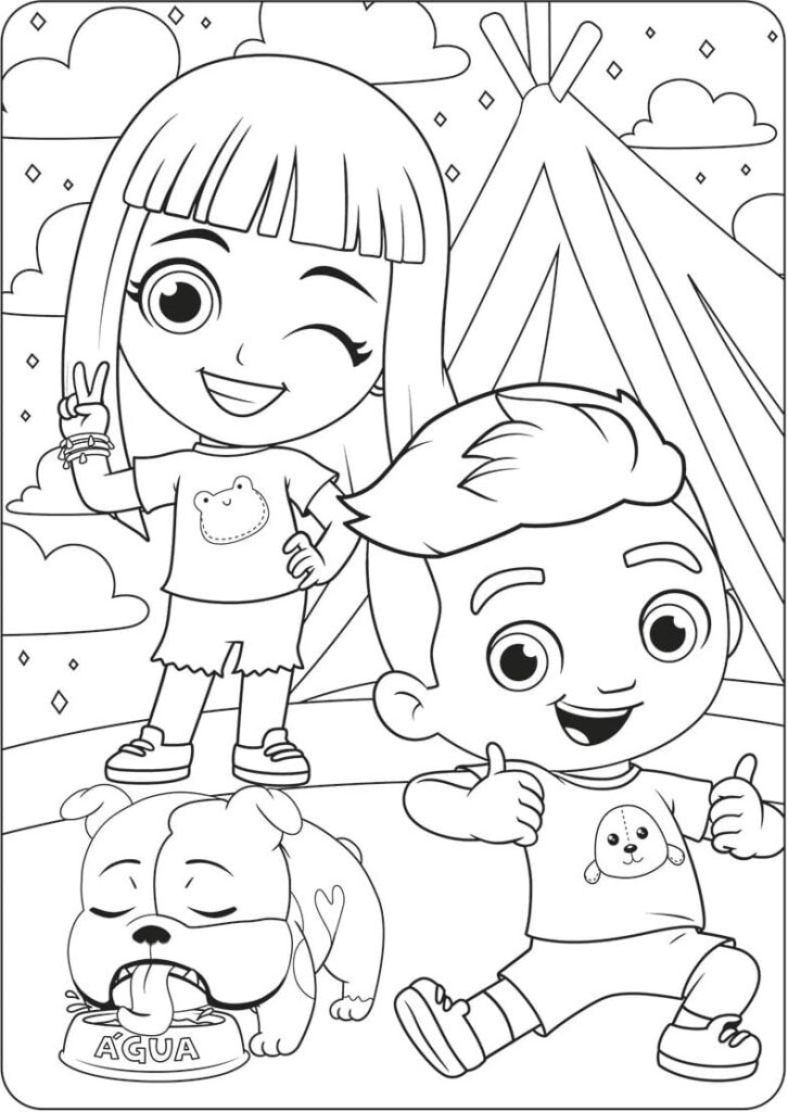 Luccas Neto Livro para Colorir Pdf