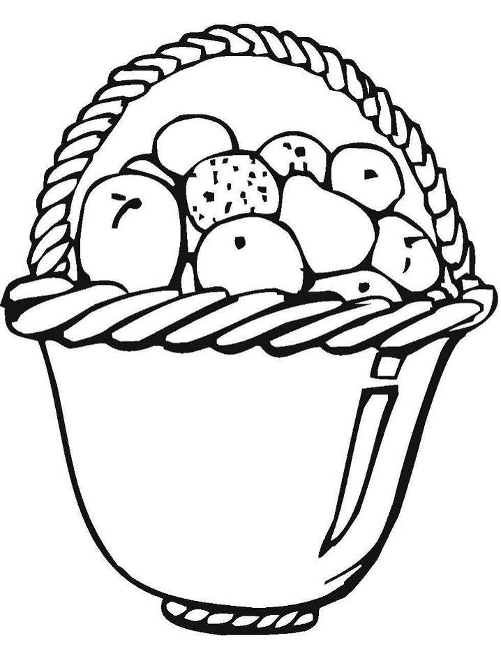 Desenho de Fruta Maçã para Colorir Download