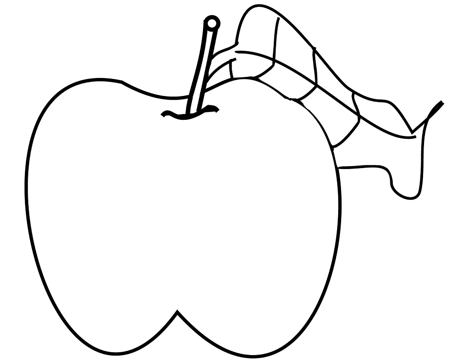 Desenho de Maçã