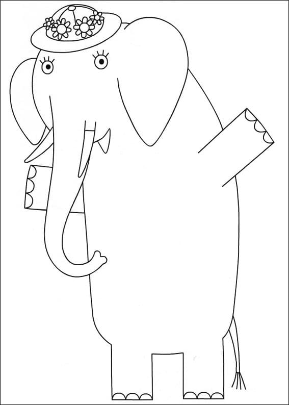 Desenho de Mãe Mirabelle para Colorir Baixar