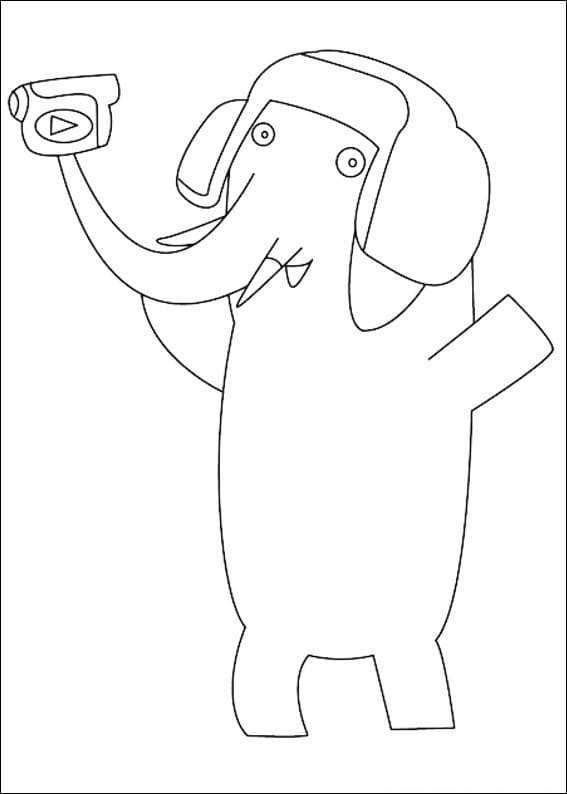 Desenho Imprimivel de Mãe Mirabelle para Pintar