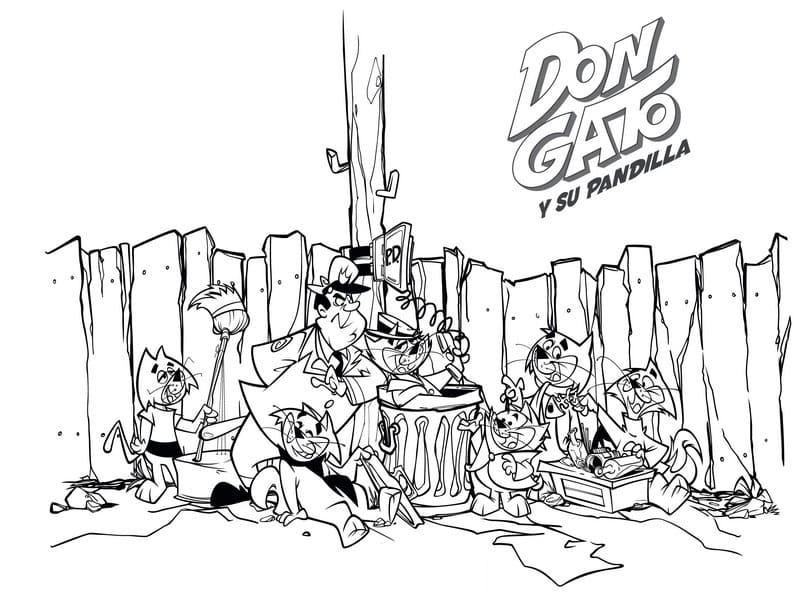 Desenho de Mandá Chuva para Colorir Baixar