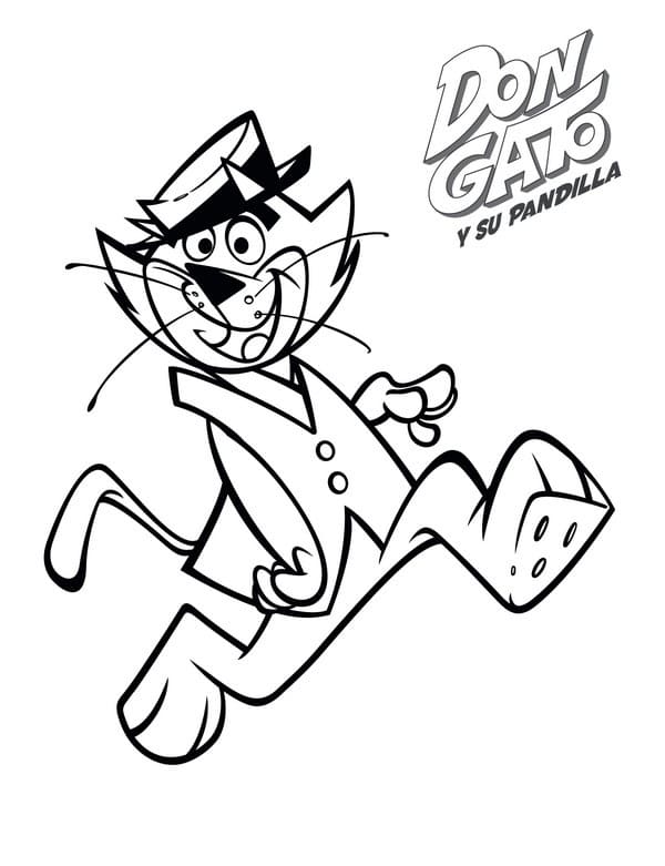 Desenho de Mandá Chuva para Colorir Lápis de Cor