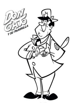 Desenho de Manda Chuva para Colorir Pdf
