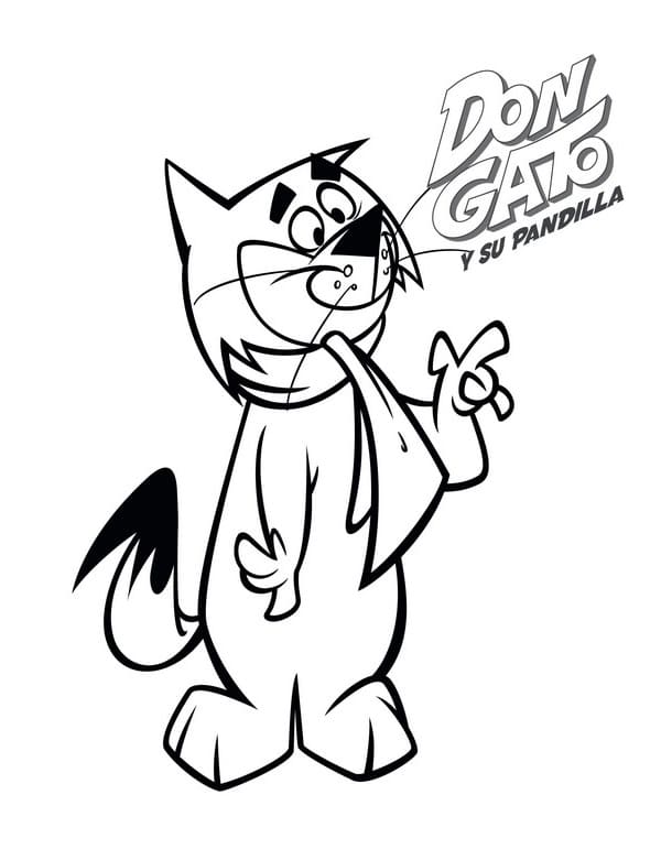 Desenho Fancy Fancy de Mandá Chuva para Colorir