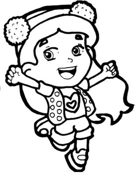 Desenho de Maria Clara para Colorir