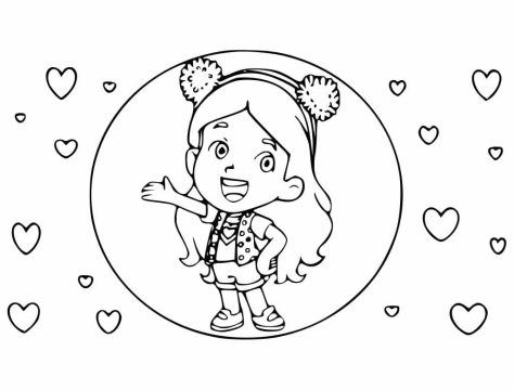 Desenhos de Maria Clara e Jp grátis para Colorir